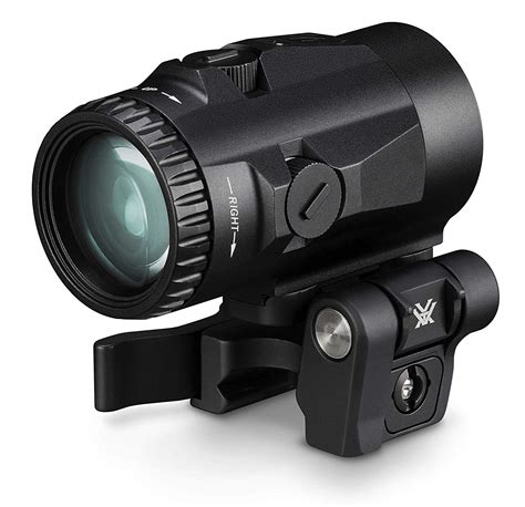 Vortex Optics V3XM Micro Red Dot Magnifier 3x Scope w/ QD Flip To Side Mount | eBay