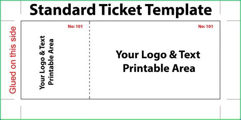 Concert Ticket Invitation Template Templates-2 : Resume Examples