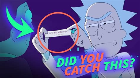 RICK AND MORTY 40 Best Hidden Jokes & References You Missed Season 6 - YouTube