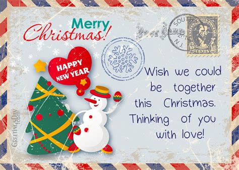 20 Christmas Greeting Cards for Boyfriend, Girlfriend, Husband or Wife ...