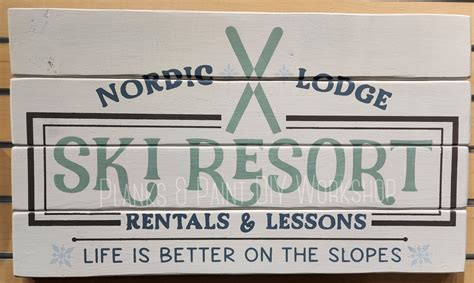 Nordic Lodge – Planks and Paint DIY Workshop & Boutique