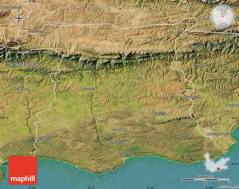 Satellite Map of RIVERSDALE