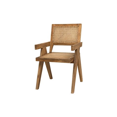 Java Rattan Dining Chair - Wooden Works Jepara - Modern Furniture