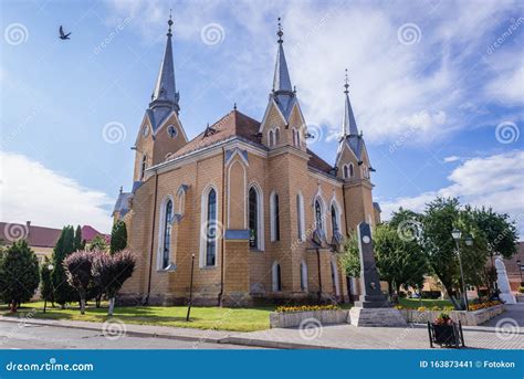 Sighetu Marmatiei in Romania Stock Image - Image of building, region ...