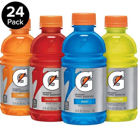 Gatorade Classic Thirst Quencher, Variety Pack, 12 Fl Oz (Pack of 24 ...