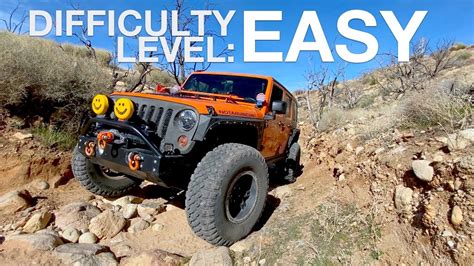 Easy Off Road Trail In Southern California For 4x4 Practice - YouTube