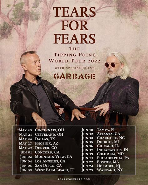 Tears for Fears Announce 2022 Tour | Pitchfork