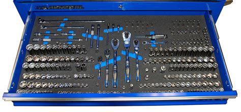 Foam Organizers for Shadowing Husky Mechanics Tool Sets