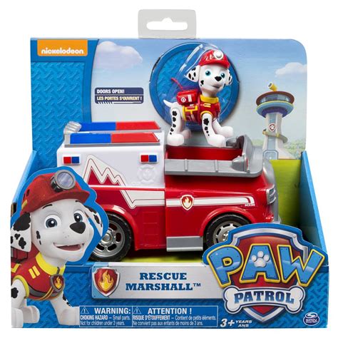 Spin Master - PAW Patrol PAW Patrol Marshall's Firetruck, Vehicle And ...