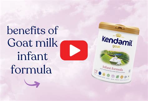 Explore the benefits of goat milk formula – HCP Kendamil