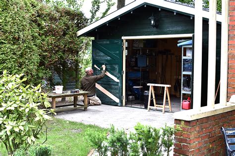 shed door painting – Zen River Temple