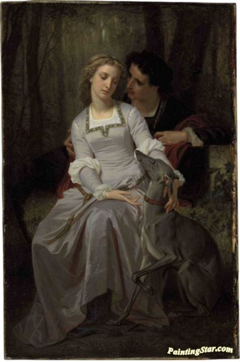 Romeo And Juliet Artwork By Hugues Merle Oil Painting & Art Prints On Canvas For Sale ...