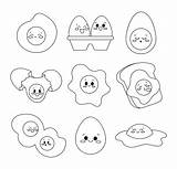 Egg Shape Coloring Pages sketch template