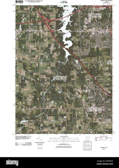 Canfield ohio map Cut Out Stock Images & Pictures - Alamy