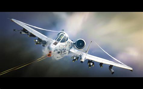 HD wallpaper: aircraft, military aircraft, vehicle, A-10 Thunderbolt ...