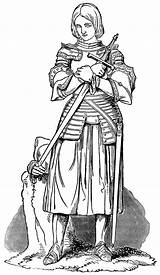 Joan Of Arc Coloring Page Pages sketch template