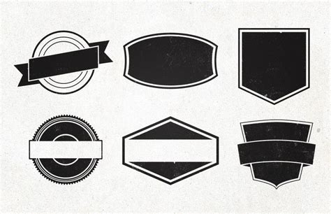 Vintage Emblem Shapes | Vector shapes, Logo shapes, Baking logo design