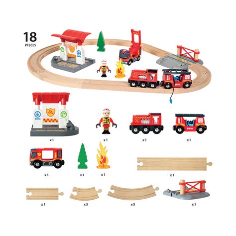 BRIO Rescue Firefighter Set | Mastermind Toys