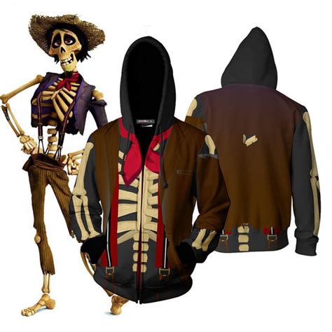 Coco Ernesto De La Cruz Costume - Hoodie Ernesto De La Cruz Cosplay | Costume Party World