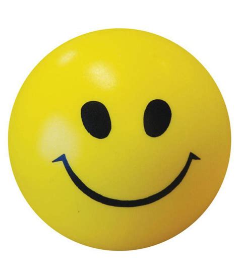 VRV Yellow Smiley Face Ball - Set of 2 - Buy VRV Yellow Smiley Face Ball - Set of 2 Online at ...