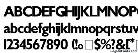 Gill Sans Bold Font Download Free / LegionFonts