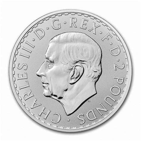 Buy 2023 Silver Britannia King Charles III Fine Silver 999 Coin 1oz ...