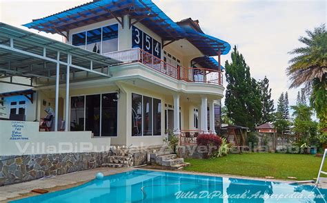 12 Sewa Villa Murah di Puncak Ada Kolam Renang - APedia.Villas