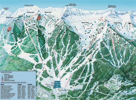 Fernie Piste Map | trails & marked ski runs | SNO