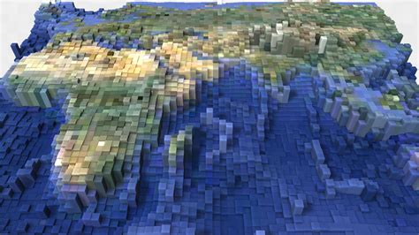 Blocky Earth turns Google Maps terrain into Minecraft-like blocks - The Verge