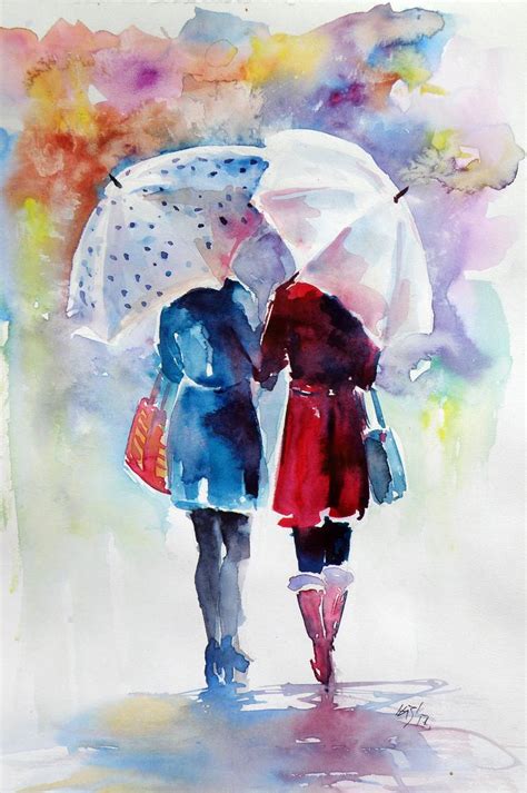 Friends Painting by Kovacs Anna Brigitta | Saatchi Art