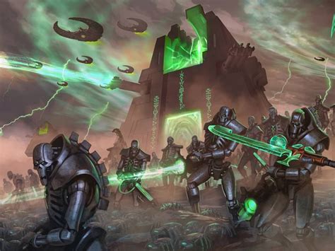 Warhammer 40k Factions, Warhammer 40k Necrons, Warhammer 40k Artwork ...