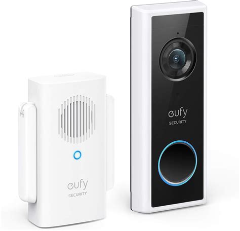 Amazon.com: eufy Security, Battery Video Doorbell C210 (White) Wireless ...