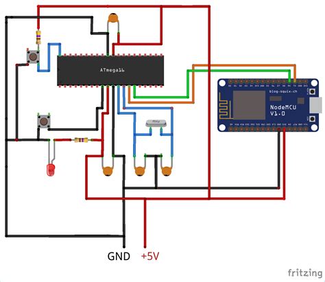 Interfacing ESP8266 NodeMCU with AVR Microcontroller ATmega16 to Send an Email