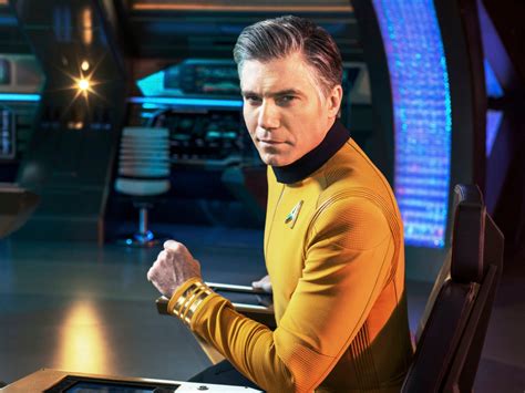 Star Trek: Strange New Worlds 4K, Christopher Pike, Anson Mount, Una Chin-Riley, Spock, HD ...