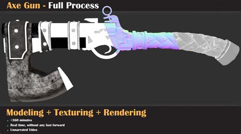 Axe Gun Tutorial - FlippedNormals