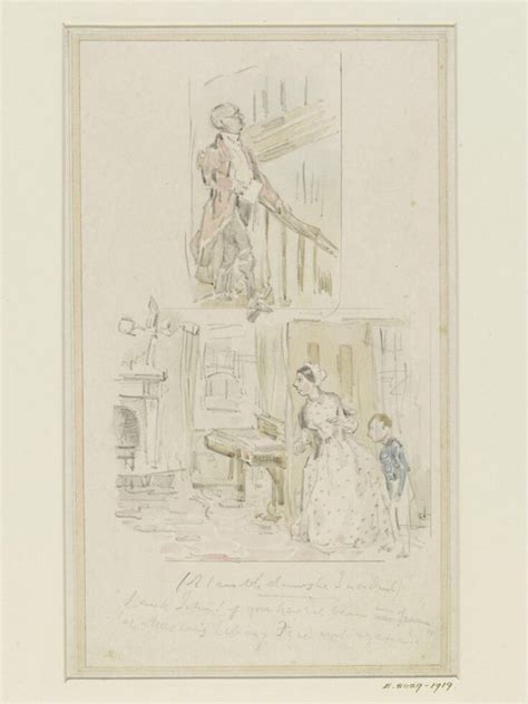 Two sketches for book illustrations | John Leech | V&A Explore The ...