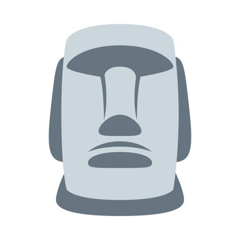 Moai Emoji - What Emoji 🧐