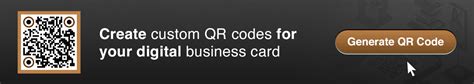 Qr Code Generator Business Card