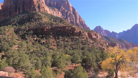 View of Zion Canyon in Zion National Park, Utah image - Free stock ...