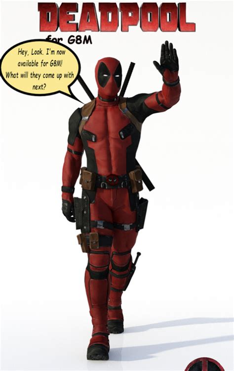 Deadpool (Fortnite) for G8M » Best Daz3D Poses Download Site