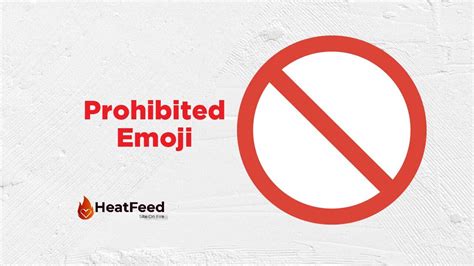 🚫 Prohibited Emoji - ️Copy and 📋Paste