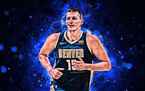 Download wallpapers Nikola Jokic, abstract art, basketball stars, NBA ...