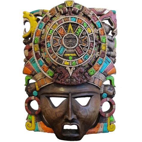 Aztec Calendar Mask – Sofias Gift Shop & Apparel