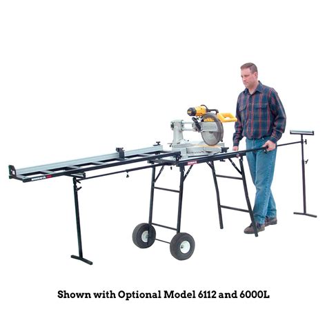 Model 2950 Heavy Duty Miter Saw Stand | Rousseau Co.