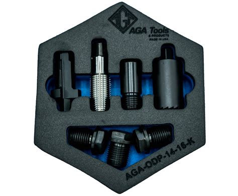 16mm Oil Drain Plug Repair kit | AGA Tools - Add It To Your Toolbox