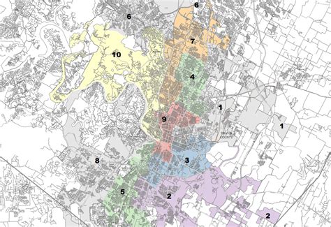 Austin City Council Preliminary District Map Approved | AustinTexas.gov