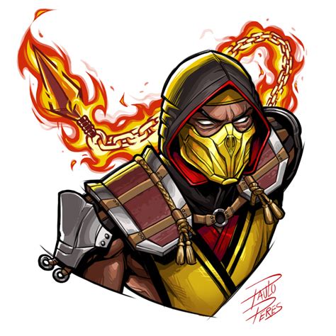 Scorpion Fanart by paulo-peres on DeviantArt