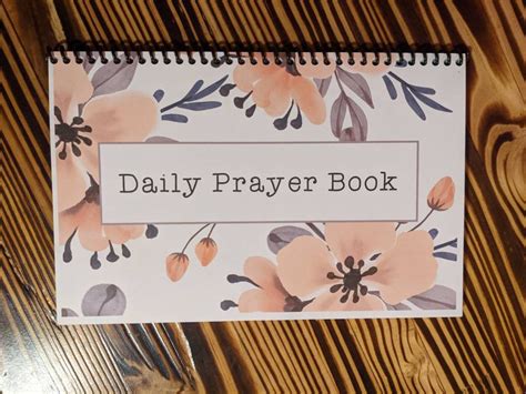 Daily Prayer Book - Etsy