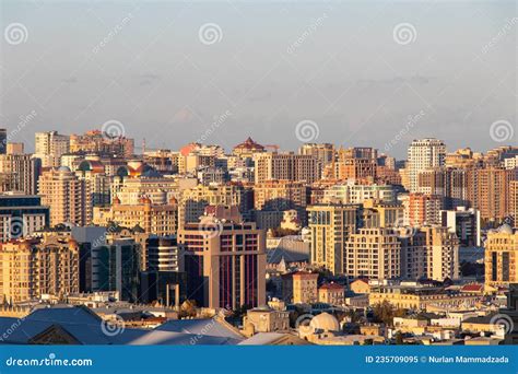 Modern Buildings in Baku City of Azerbaijan. Tall Buildings Stock Image - Image of destination ...