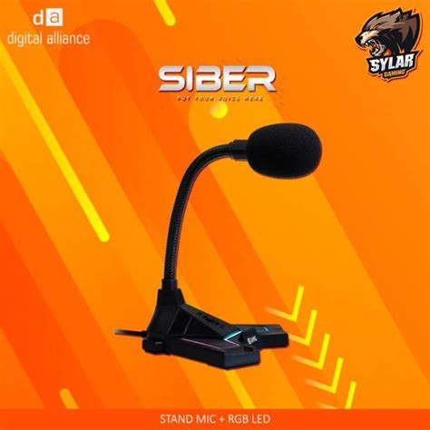 Jual Digital Alliance Siber Rgb Gaming Table Microphone di Seller Cordeliaa Shop - Wanasari, Kab ...